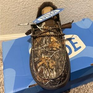 Hey Dude Kids Camouflage Moccasins